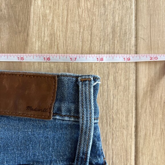 Madewell Perfect Vintage Jeans Women's 33 Blue Denim Stretch 90s Mom - Picture 10 of 12